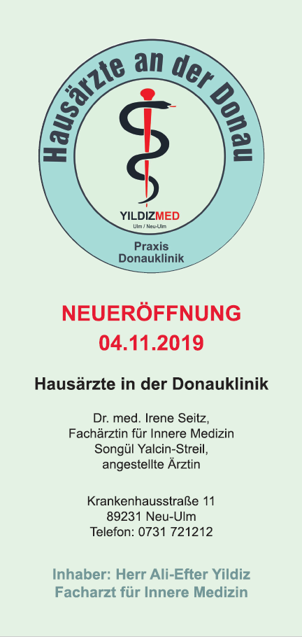 Filialpraxis Friedenstrasse Neu Ulm Hausarztpraxis Yildiz