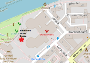 Map Krankenhausstrasse